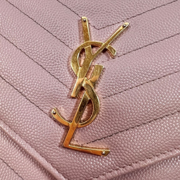 YSL Yves Saint Laurent Cassandre Envelope Wallet on Chain Crossbody Purse Bag - Picture 8 of 10